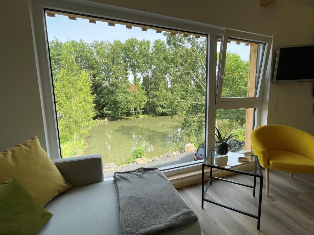 Ferienwohnung Panorama Teichblick Heldritt Zewnętrze zdjęcie